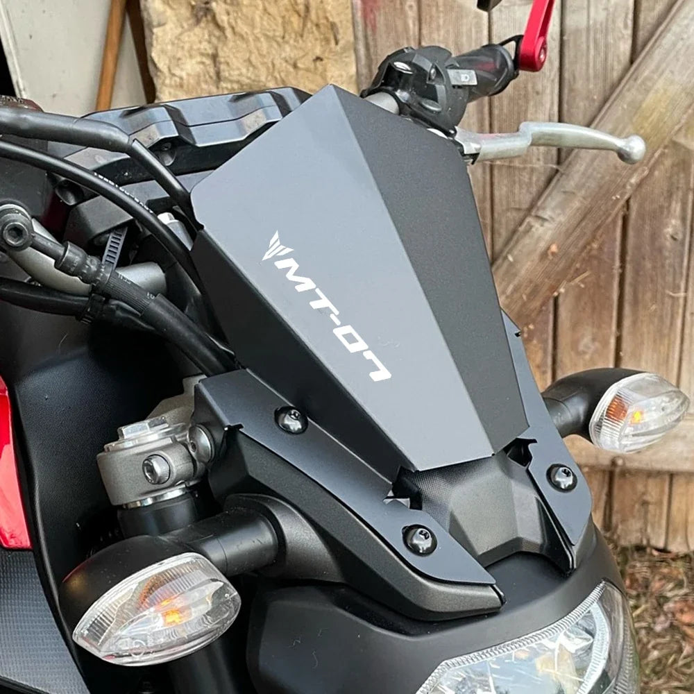 Windshield Windscreen for Yamaha MT-07 MT07 FZ-07 2013-2017 | Motorcycle Wind Deflector MyPetiteCar.com