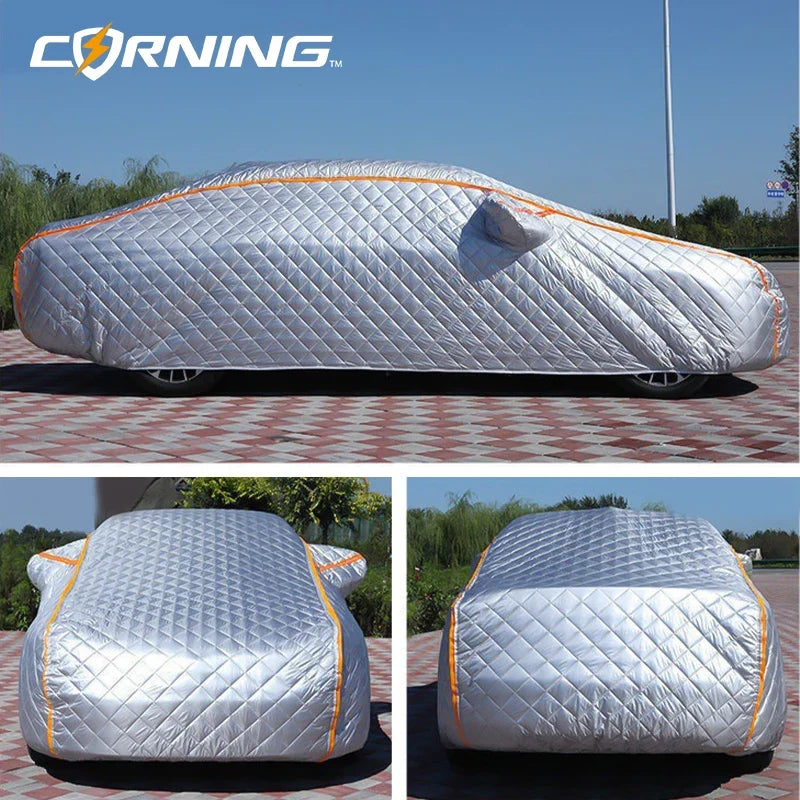 Car Covers Winter Windshield Resistant Cover Snow Hail Proof Protect Outdoor Awning Auto Front Windscreen Frost Prevention Outer | CORNING Winter Car Cover MyPetiteCar.com