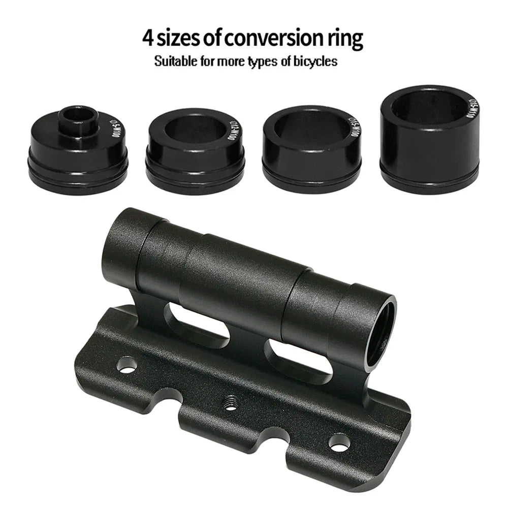 Bike Fork Mount Quick Release Thru Axle Carriers | Front Fork Block for 5x100mm 12x100mm 15x100mm 15x110mm MyPetiteCar.com