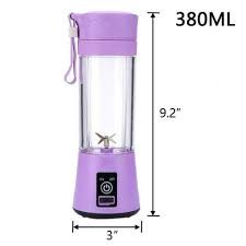 Portable Handheld USB Electric Juice Blender 6 Blades Deluxe Version by Blendrell Perfect portable tool