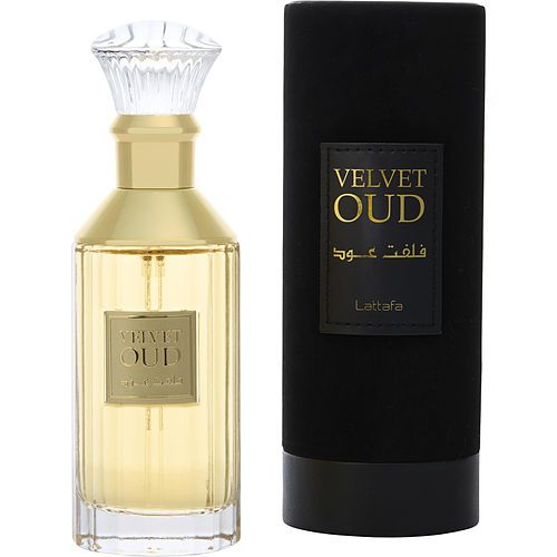 LATTAFA VELVET OUD by Lattafa EAU DE PARFUM SPRAY 3.4 OZ