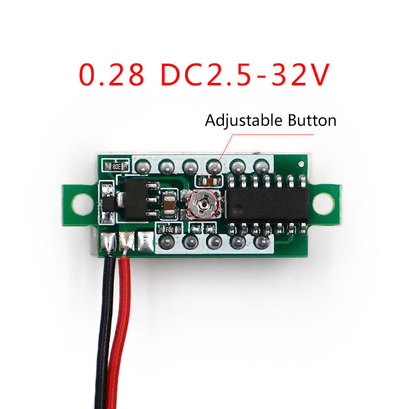 Mini Digital DC Voltmeter 0.28 Inch