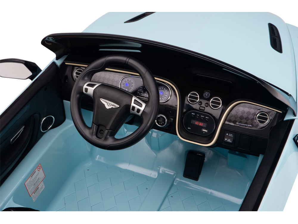 2 Seater Bentley Continental Ride On Car For Children W/Magic Cars® Wireless Parental Control