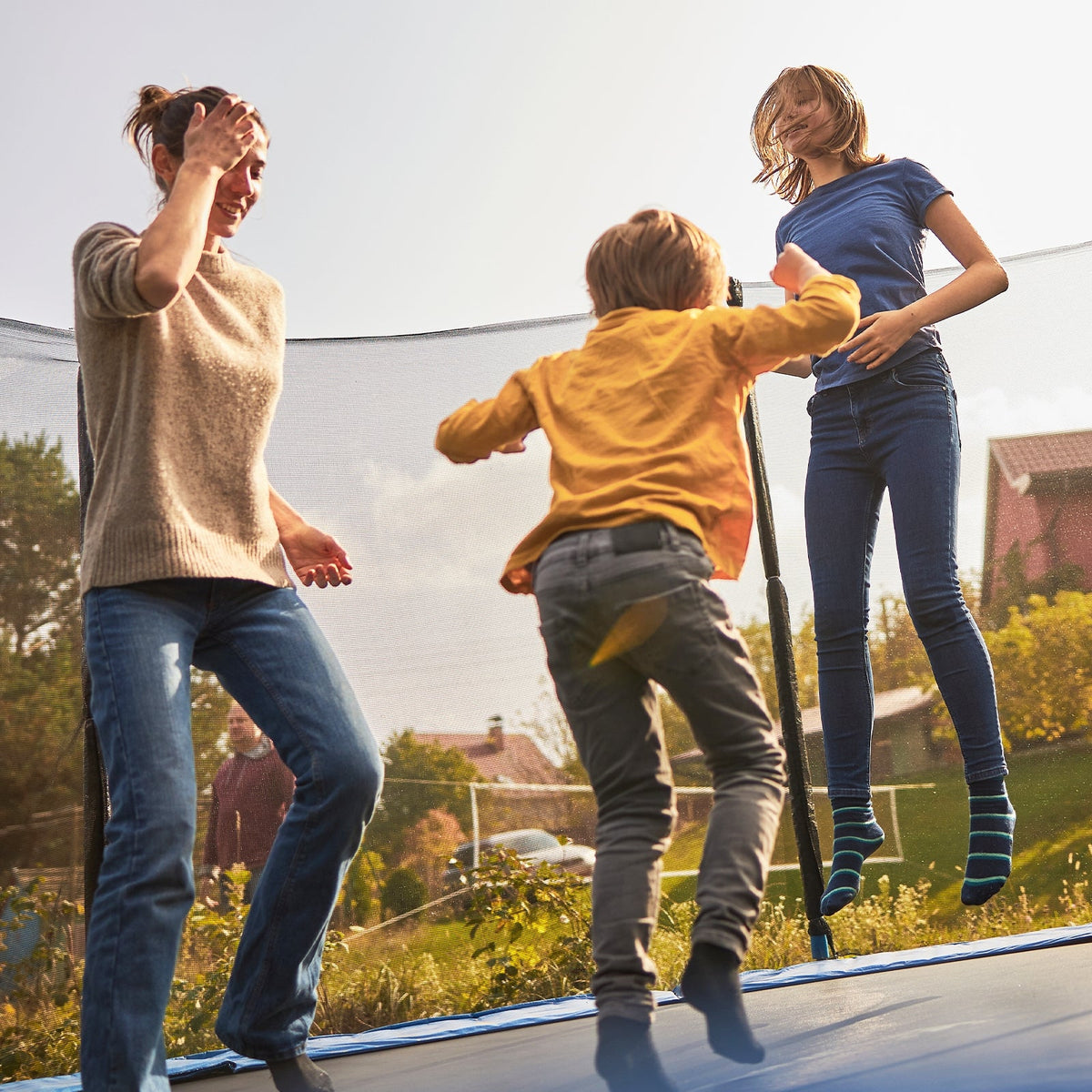 8 Feet Trampoline Safety Replacement Protection Enclosure Net GBruno Store