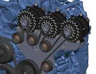 Mechman Triple Alternator Kit 2005-2013 GM Truck / SUV - Dark Blue