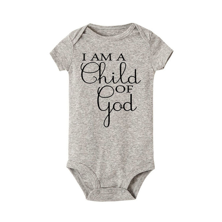 Alphabet Baby Short Sleeve Casual Baby Bodysuit Sell My Stuff