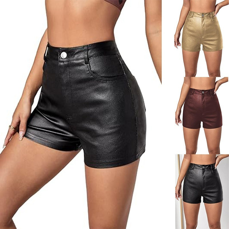 Tight High Waist Women's Fashion Shorts