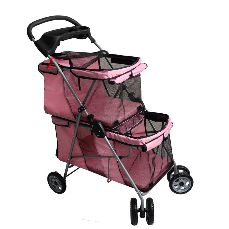 Lightweight Folding Small Pet Stroller