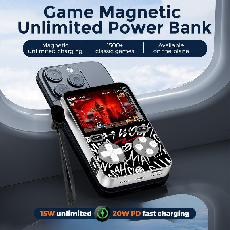 Magnetic Wireless Power Bank Handheld Game Machine Power Bank