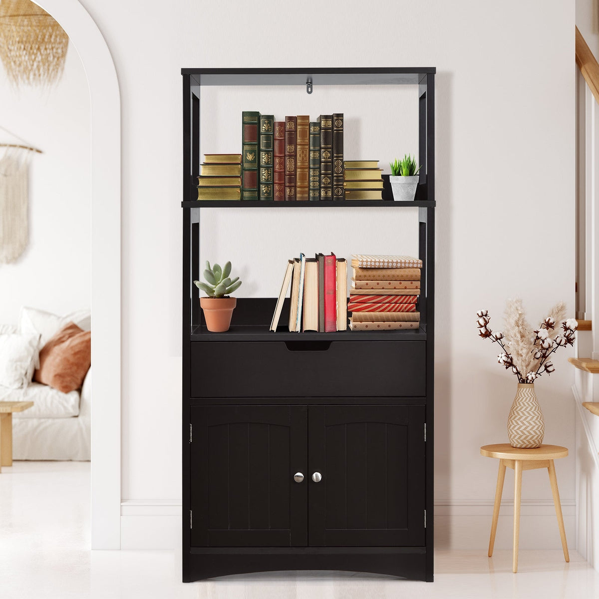 Bathroom Storage Cabinet with Drawer and Shelf Floor Cabinet DirectDeals
