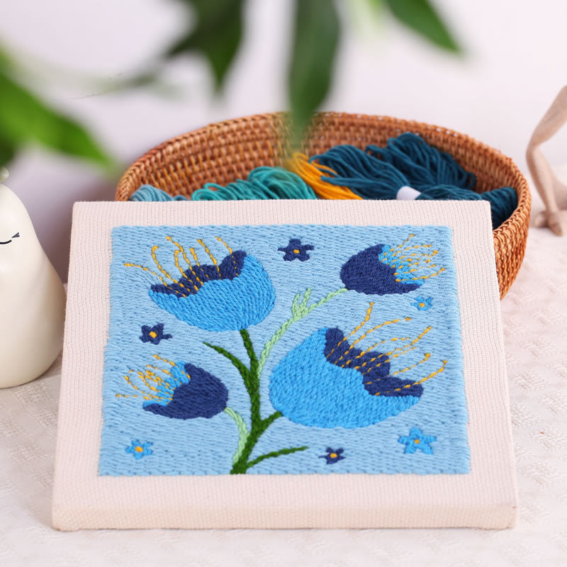 Embroidery Material Package Kit Handmade Diy Photo Frame Hanging Painting My Store