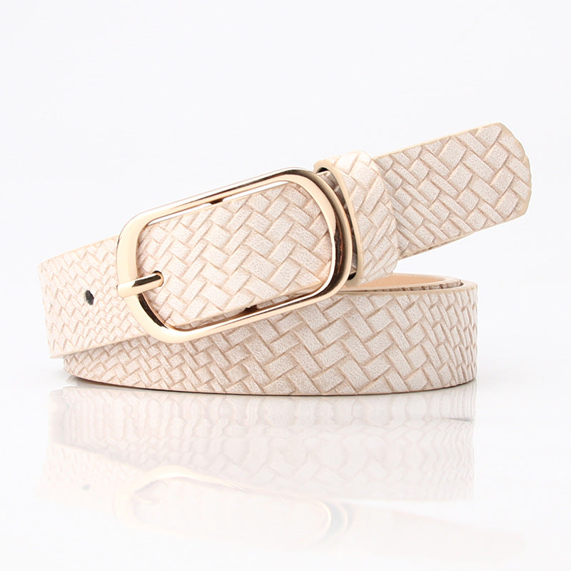 Ladies' Fashion Round Retro Casual Belt