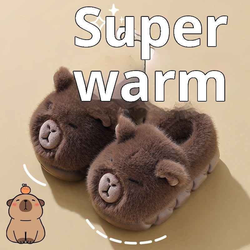 Kappabala Winter Children's Bags Heel Cotton Shoes Warm