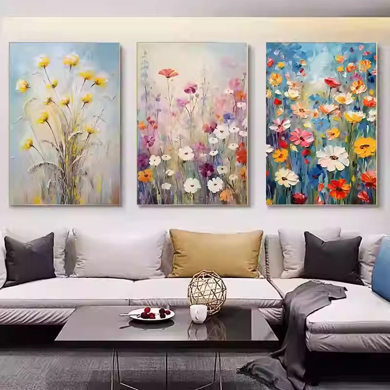 Dandelions Decoration Bedroom Posters For Wall Canvas Decor My Store