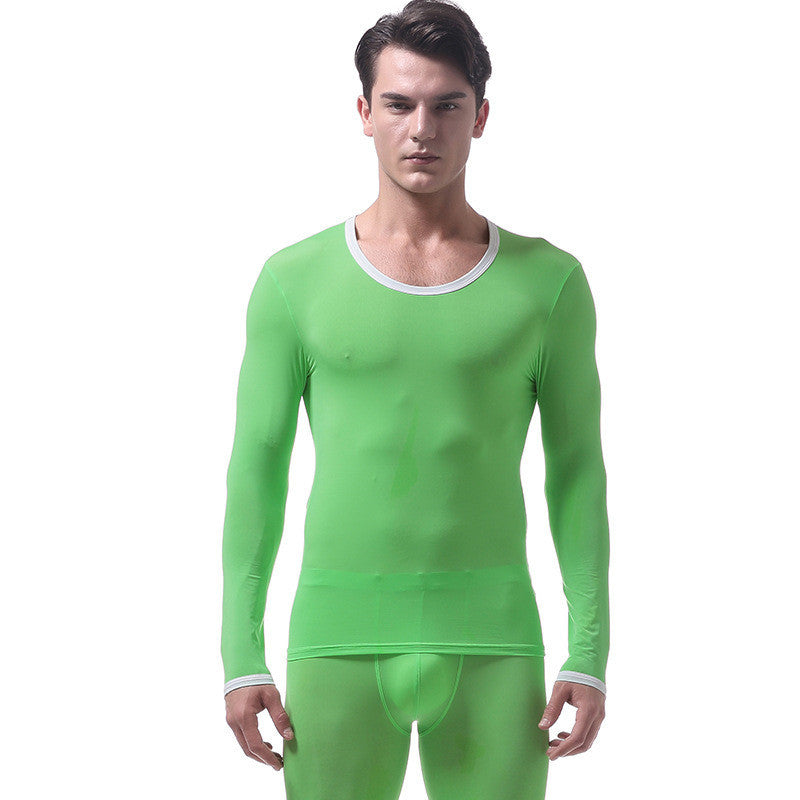 Men's Thermal Underwear Thin Autumn Coat