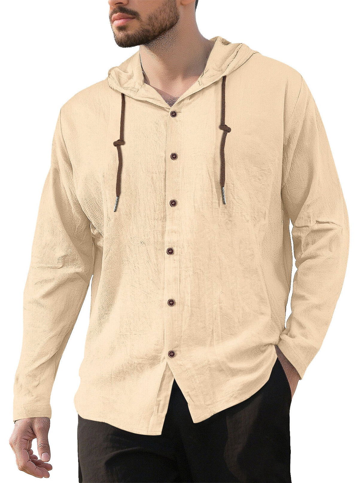 Casual Relaxed-fit Breathable Quick-drying Long-sleeve Shirt