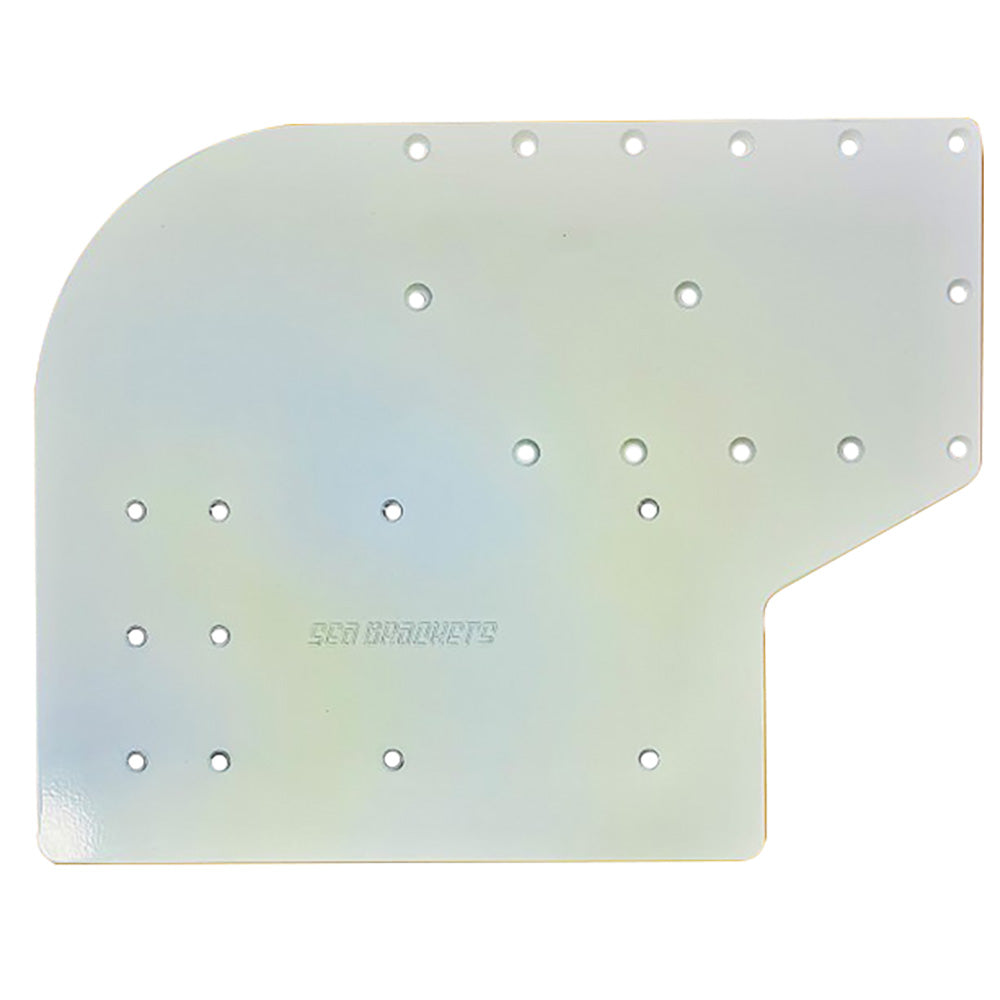 Sea Brackets Large Offset Trolling Motor Plate f/Minn Kota Quest TRAPSKI