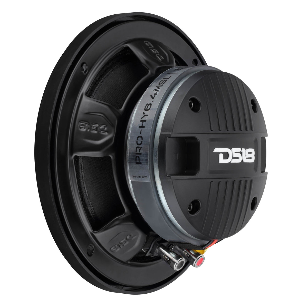 PRO 6.5" Shallow Coaxial Hybrid Mid-Range Loudspeaker with Built-in Driver | 150W RMS 4-Ohm DS18