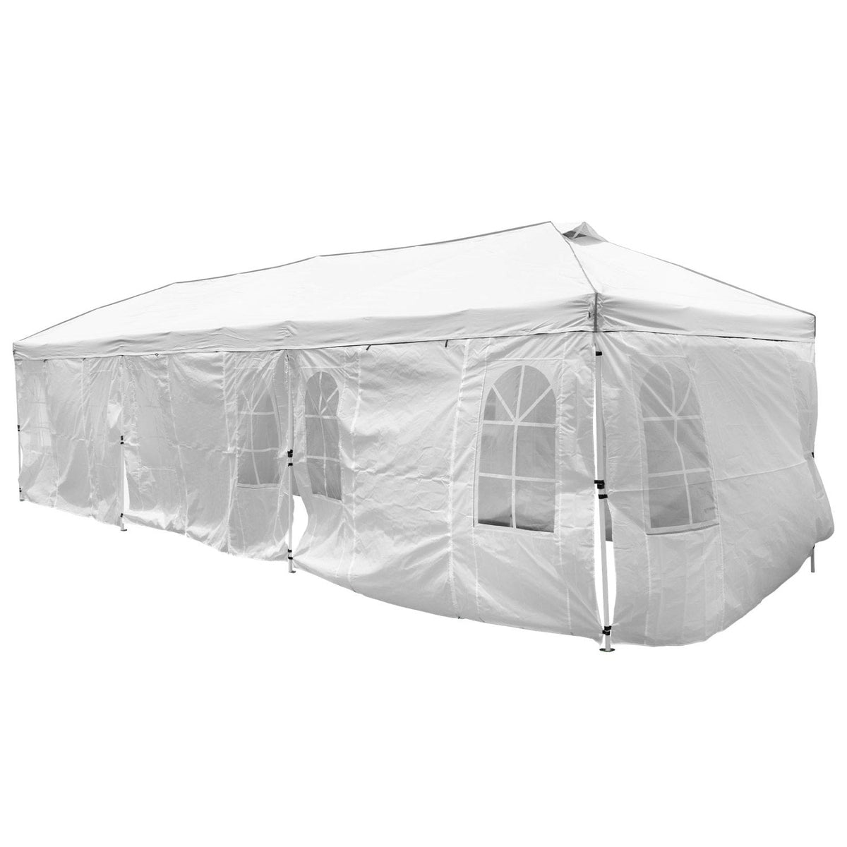 Pop Up Canopy Tent 10x30 FT with 8 Sidewalls DirectDeals