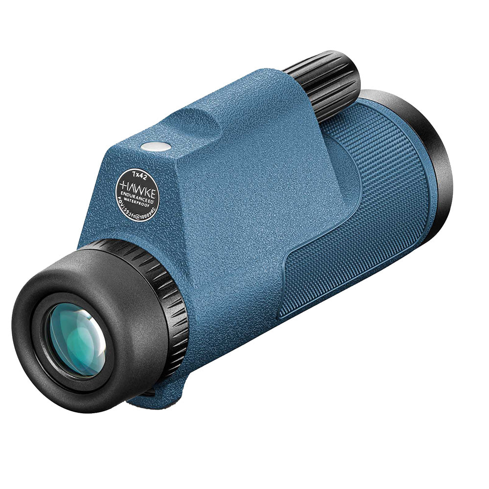 Hawke Optics Endurance ED Marine Binoculars 7x42 Monocular - Blue w/Compass TRAPSKI