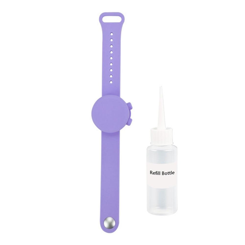 Outdoor Silicone Hand Sanitizer Bracelet Dispenser