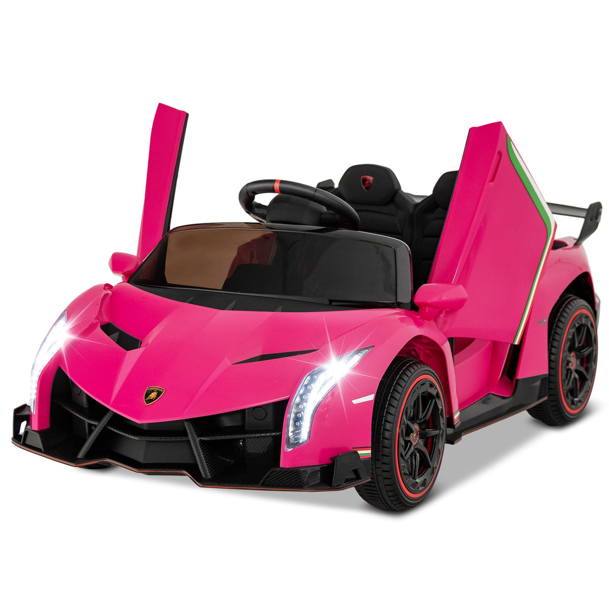 12V Licensed Lamborghini 4WD Kids Ride-on Sports Car with 2.4G Remote