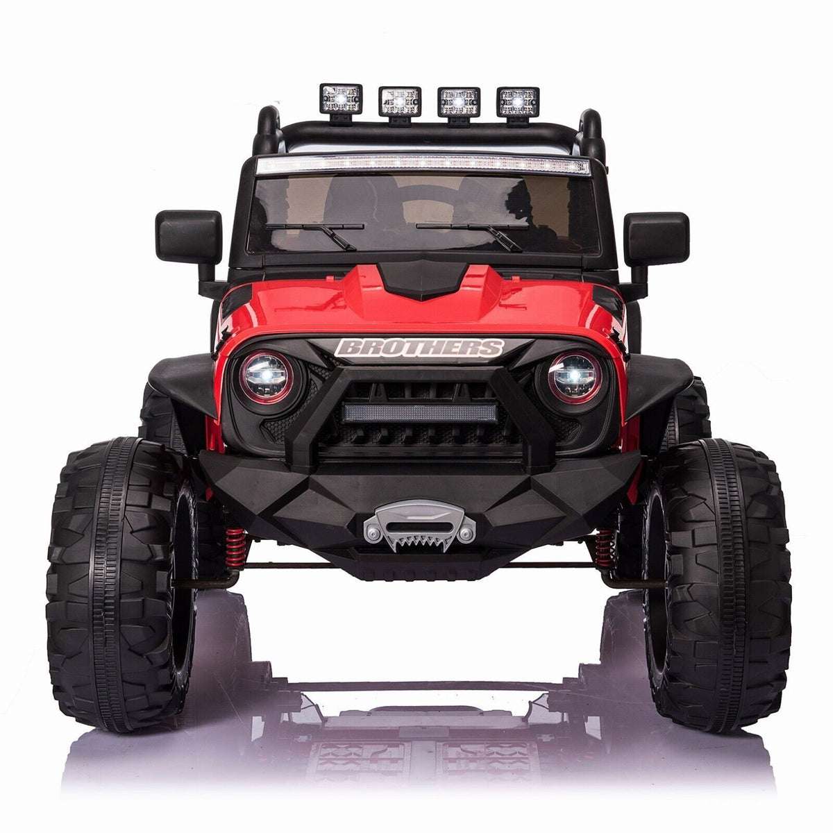 12V Electric Ride On Jeep Toy Car with USB, Bluetooth, and Remote Control for Kids