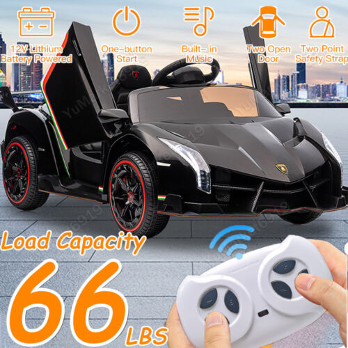 12V Remote Control Licensed Lamborghini Style Kids Electric Ride On Car Toy MagicCars