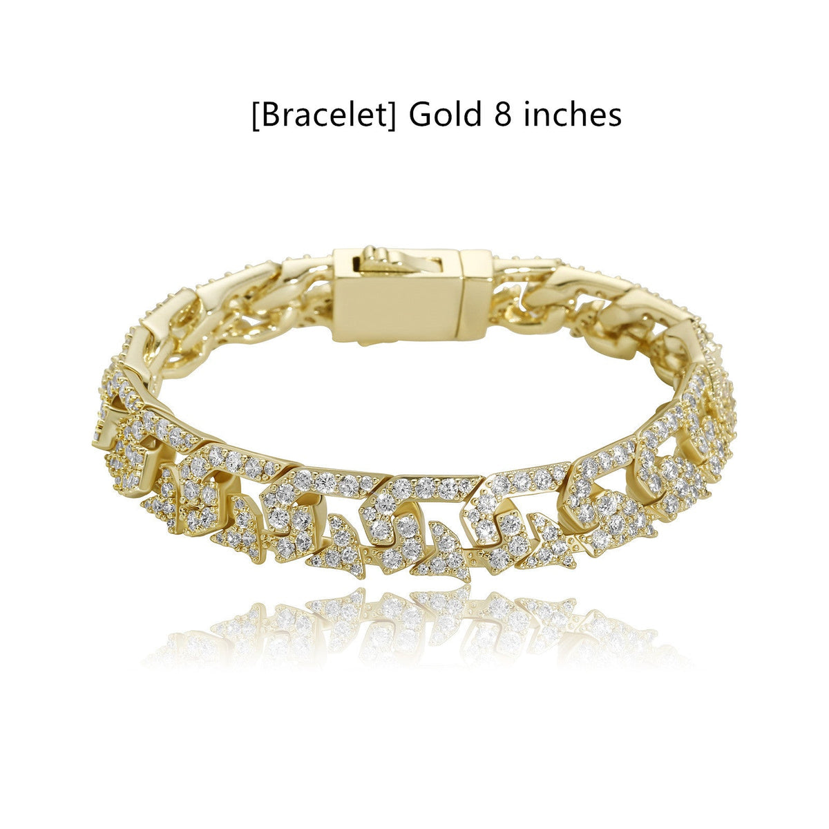 10mm Full Diamond Cuban Link Necklace