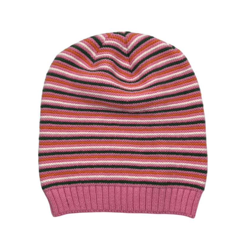 Striped Knitted Warm Woolen Hat