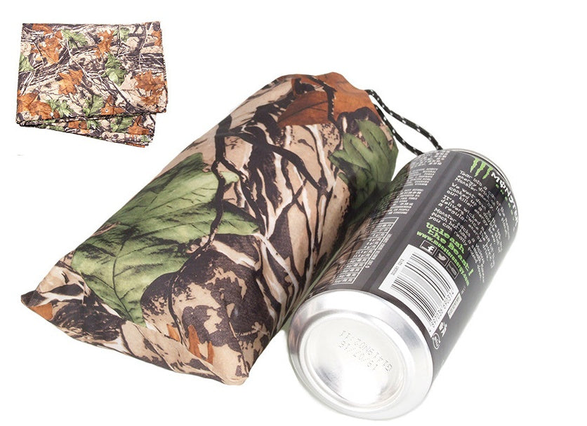 Camouflage Hiking Poncho – Waterproof Outdoor Raincoat