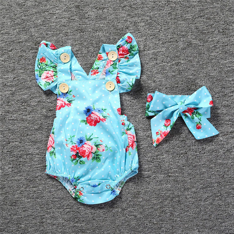 Newborn Baby Clothes Sleeveless Girl Clothes 2pcs set Sell My Stuff