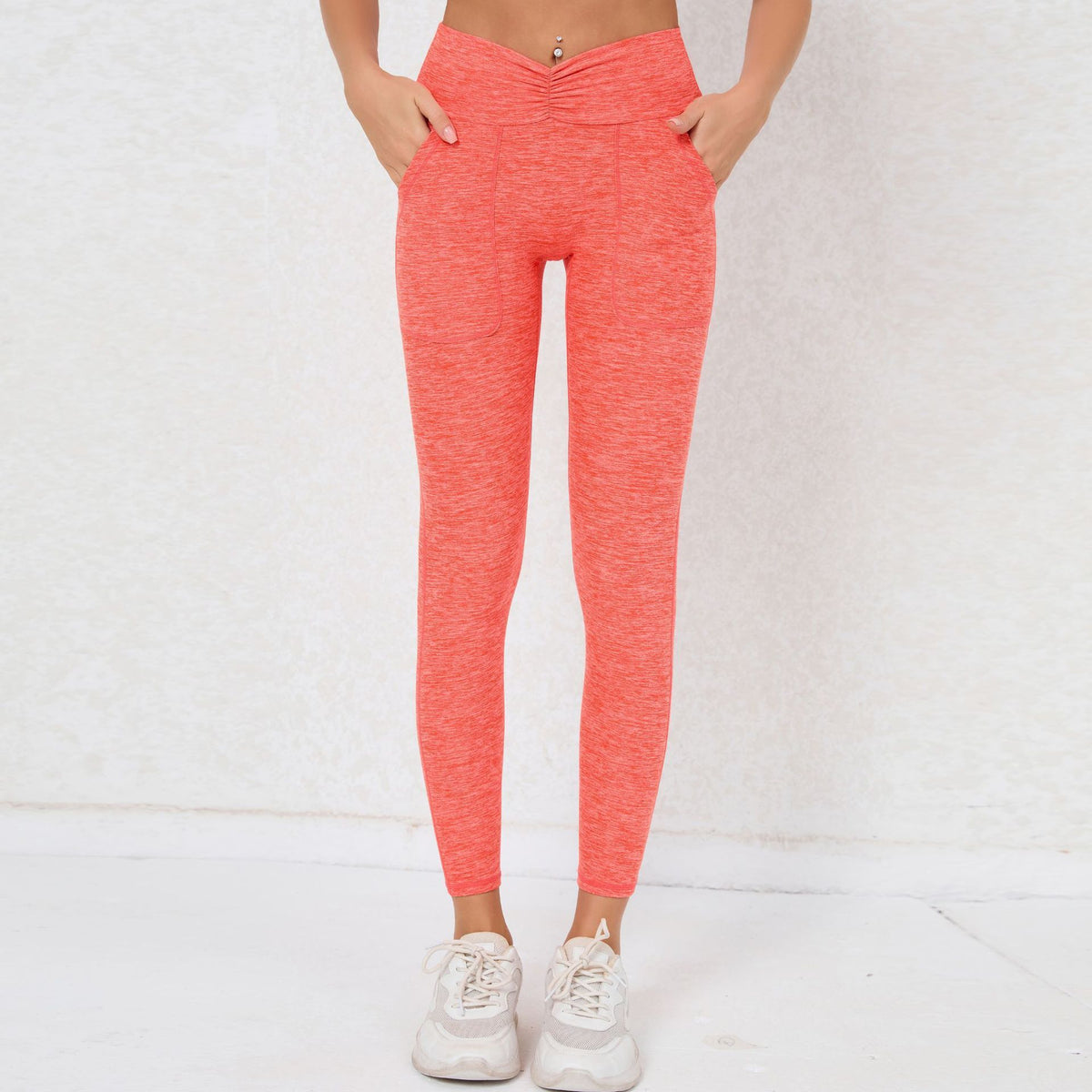 Pocket Quick-dry Hip Raise Skinny Yoga Pants