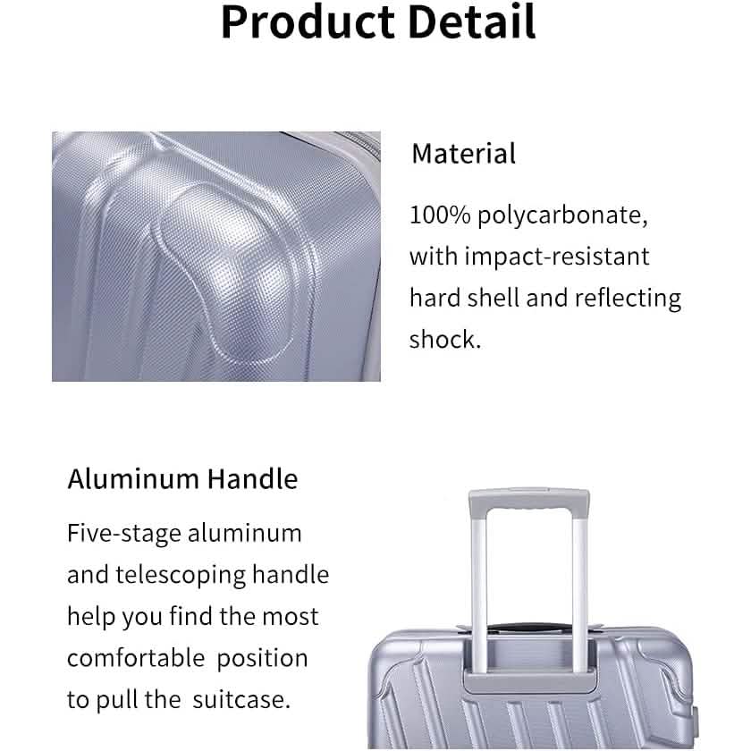 16" Hard Shell Luggage Computer Case