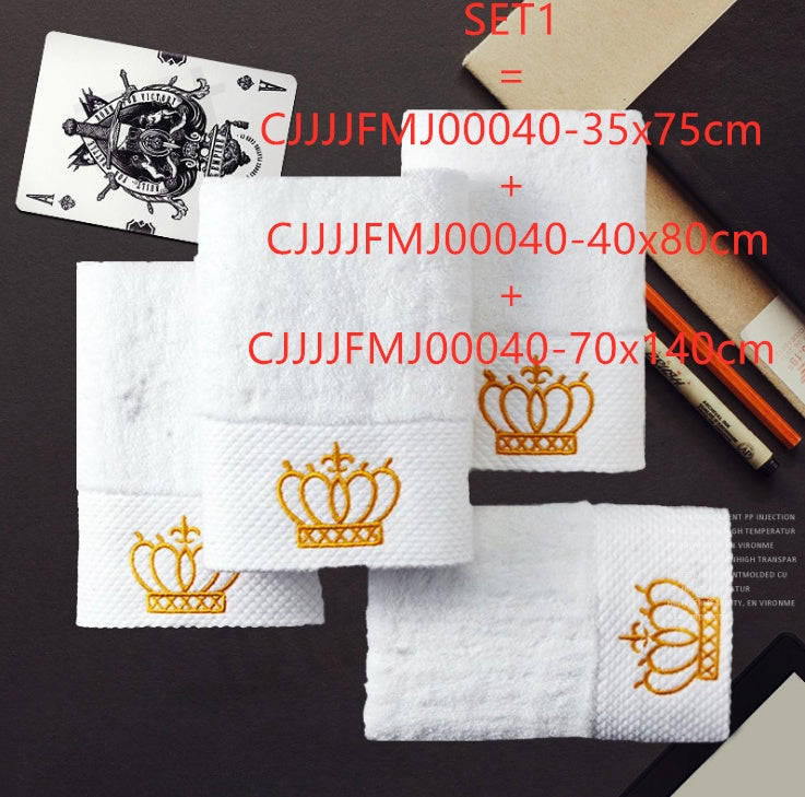 Cotton Custom Embroidery Gift Bath Towel