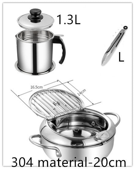 Stainless Steel Telescopic Frying Basket