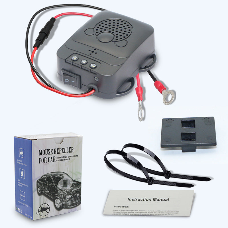 Ultrasonic Rodent Repellent 12V with LED