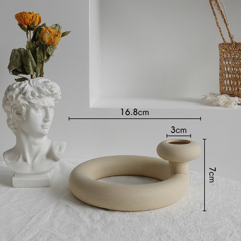 Simplicity Ceramic Vase Home Decor