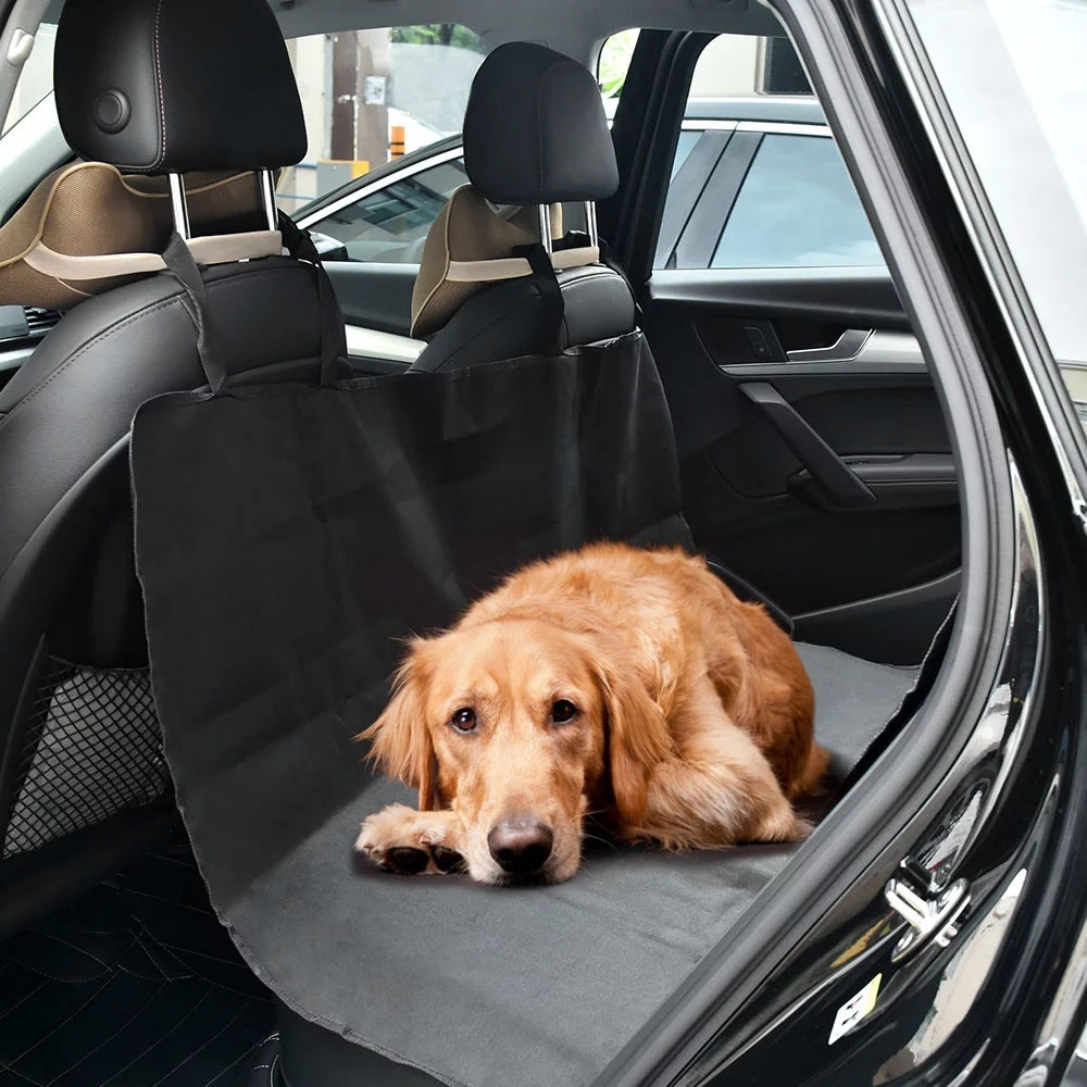 Waterproof Double Dog Kennel Mat for Car Pets