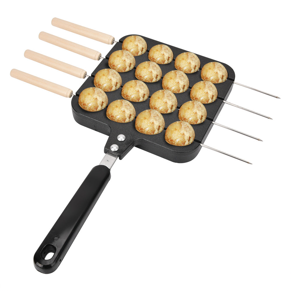 Hong Kong-Style Egg Waffle Pan Gas Non-Stick Bakeware