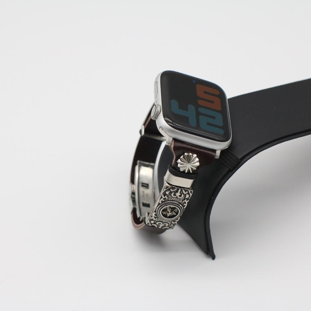 Retro DIY Embossed Watch Wrist Band