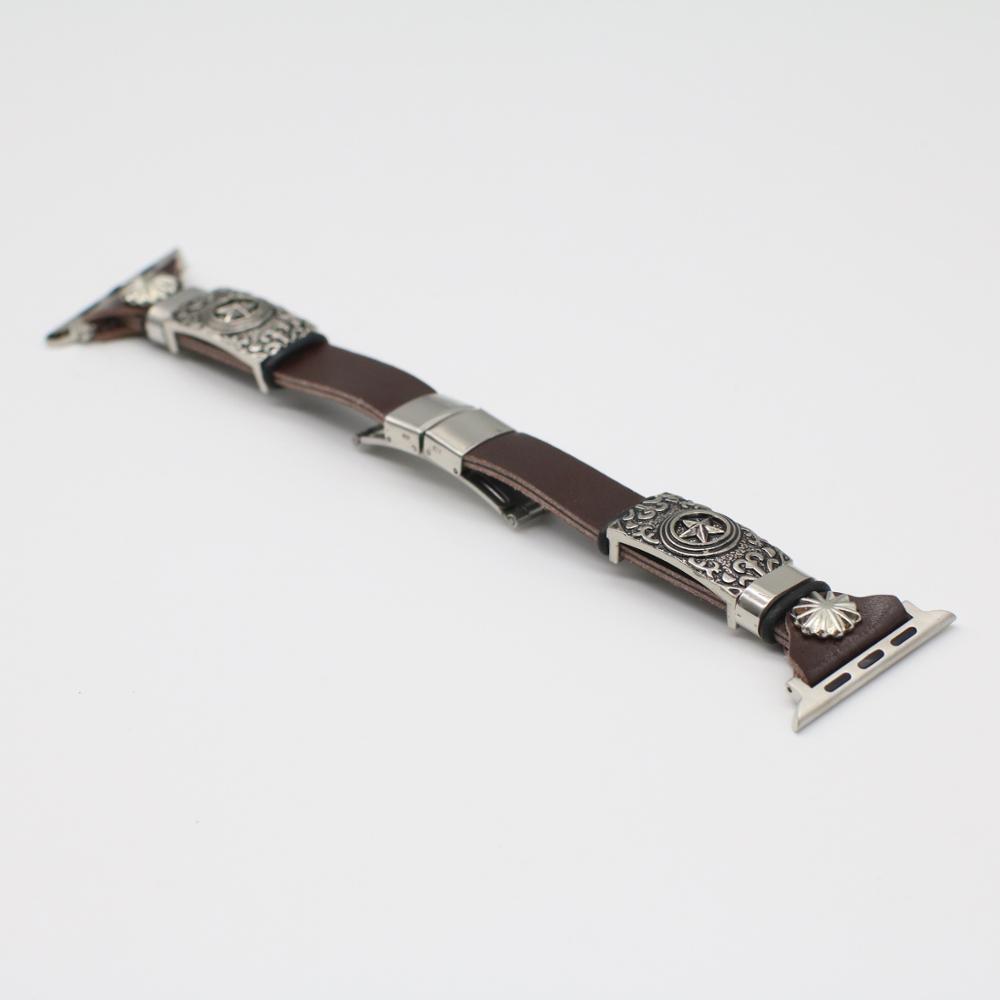 Retro DIY Embossed Watch Wrist Band