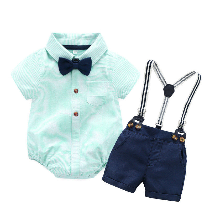 Climbing Clothes For Boys Gentlemen Romper Infant Clothes Sell My Stuff