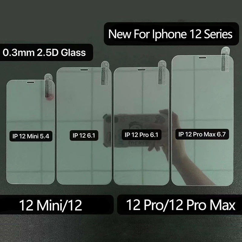Apple tempered glass film for iPhone 12 12 Pro Max anti-fingerprint