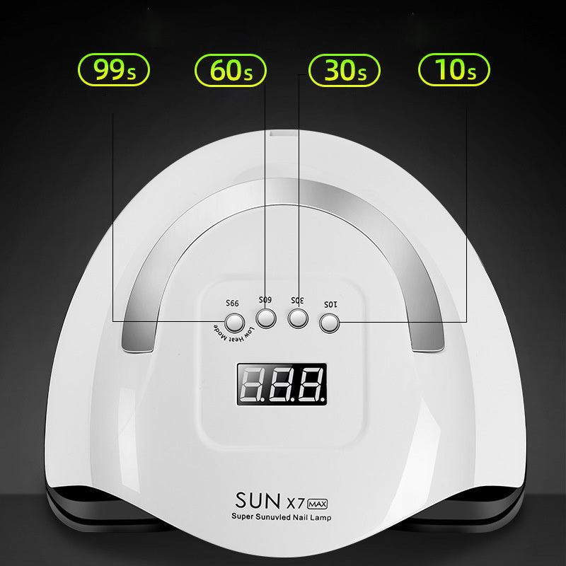 180W Sun X7Max Portable Dual Light Nail Dryer