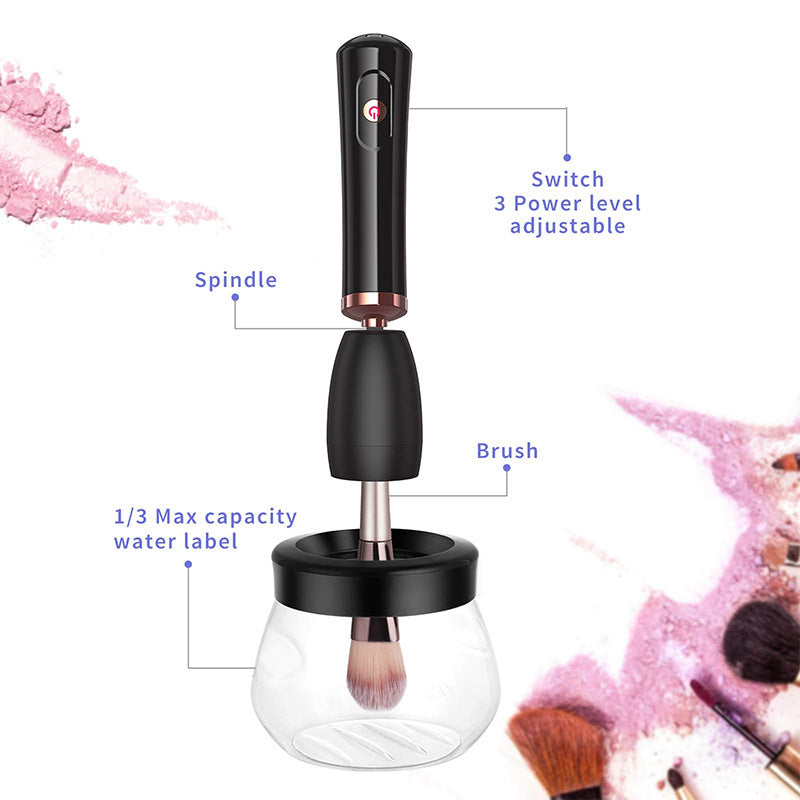 Electric Makeup Brush Cleaning Scrubber
