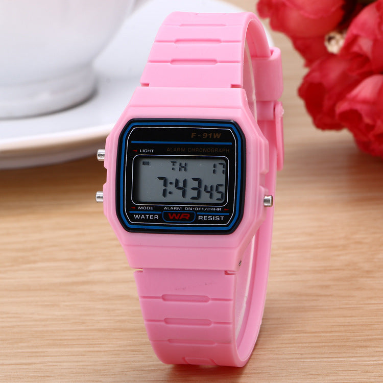 Ultra-Thin LED Electronic Watch