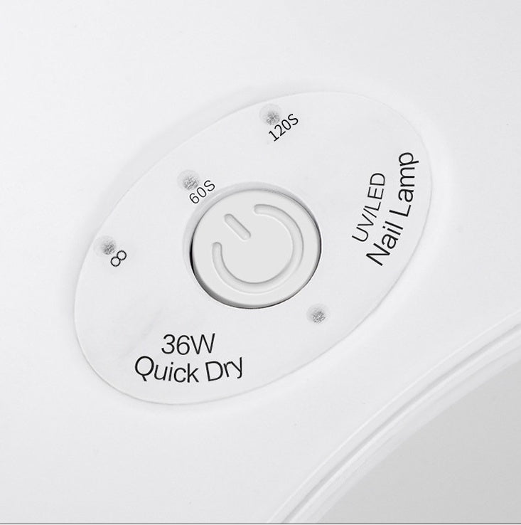 12pcs LED UV Nail Dryer with Timer Sensor