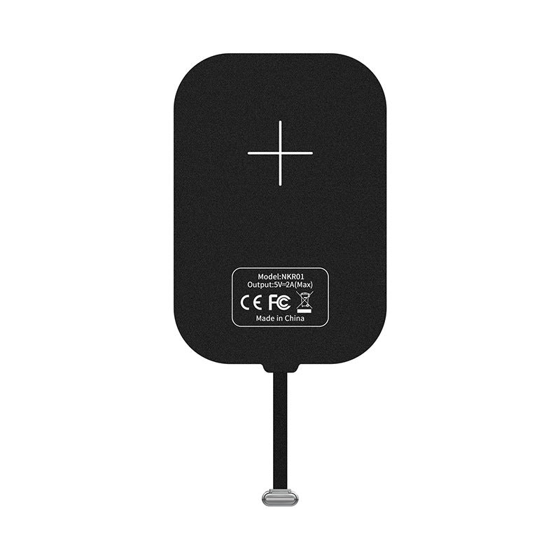 Wireless Charging Receiver Patch End, Fast Charging Stand, Foldable Portable Stand