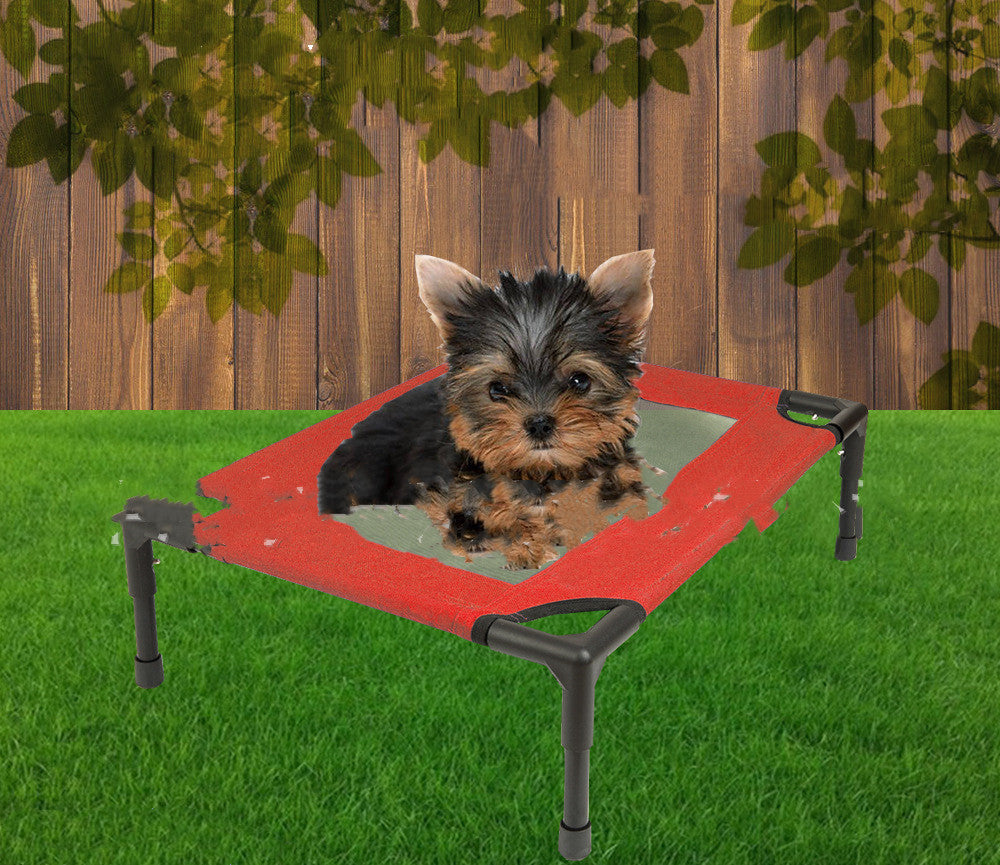Pet Supplies Cat Litter Dog Cage Pet Trampoline Folding Portable Camping Bed